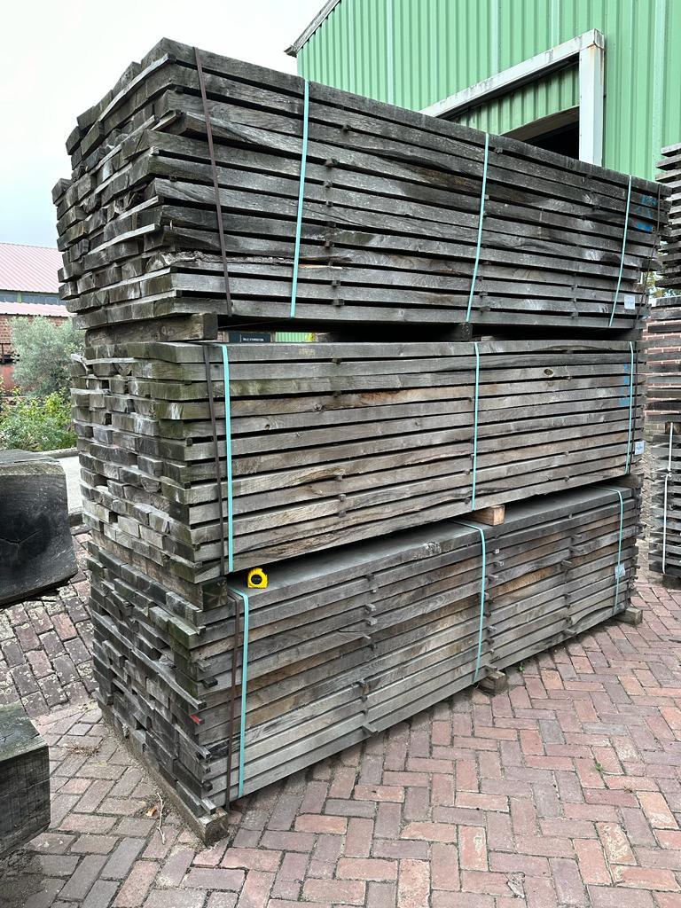 Eiken planken winddroog 52 mm, Doe-het-zelf en Bouw, Hout en Planken, Ophalen, Eiken, Nieuw, Plank