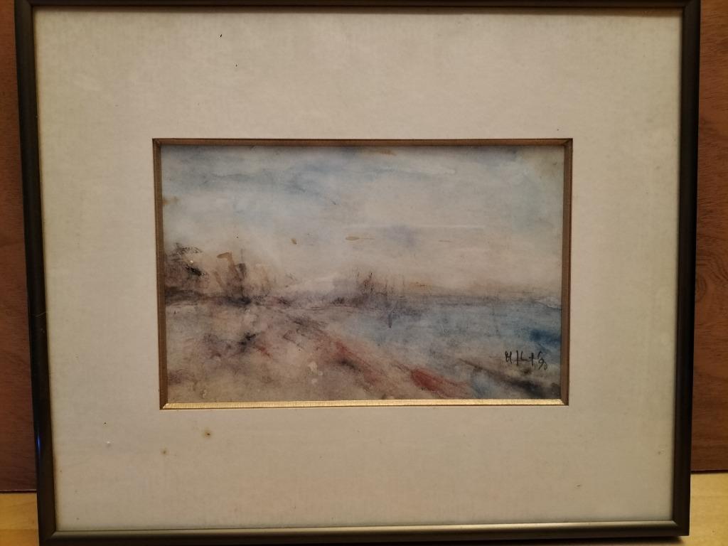 Aquarel Magda KINT (1936), Ophalen
