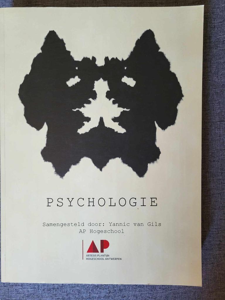studieboeken Psychologie ERGO, Ophalen, Zo goed als nieuw