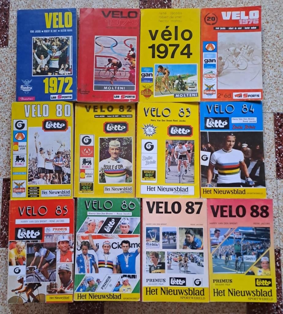velo - jaarboeken, Boeken, Sportboeken, Ophalen of Verzenden