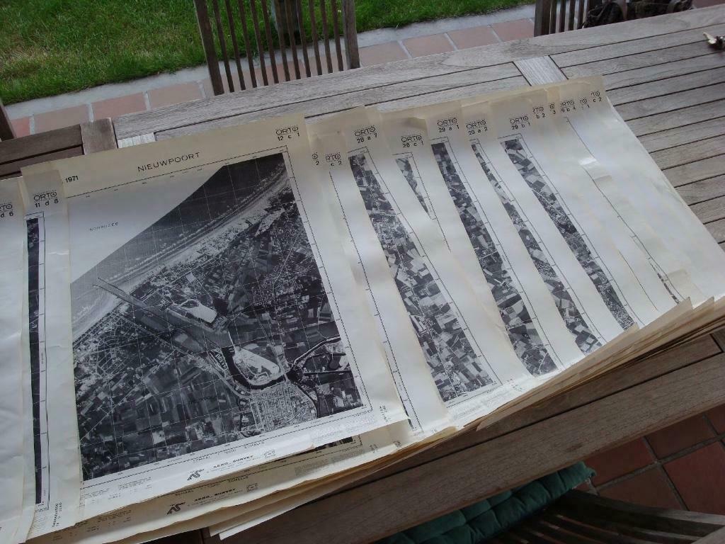Orto Foto Plan (luchtfoto) Lendelede e.a. (toestand 1971), Ophalen of Verzenden, Foto