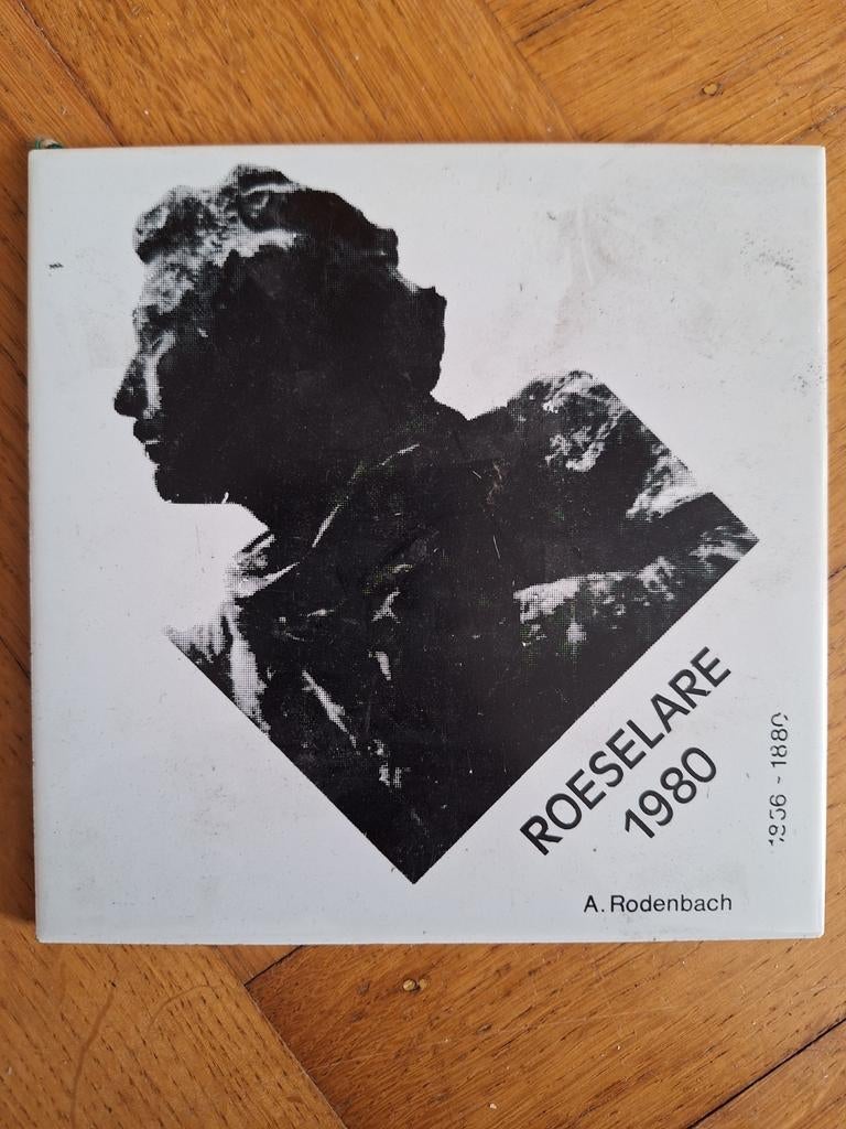 Albrecht Rodenbach Roeselare 1980 tegel Rodenbachstoet, Ophalen of Verzenden, Zo goed als nieuw