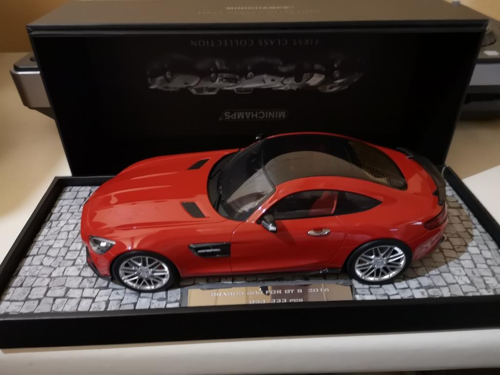 Minichamps Brabus 600 for Mercedes GTS 1/18, Ophalen of Verzenden, Nieuw, MiniChamps