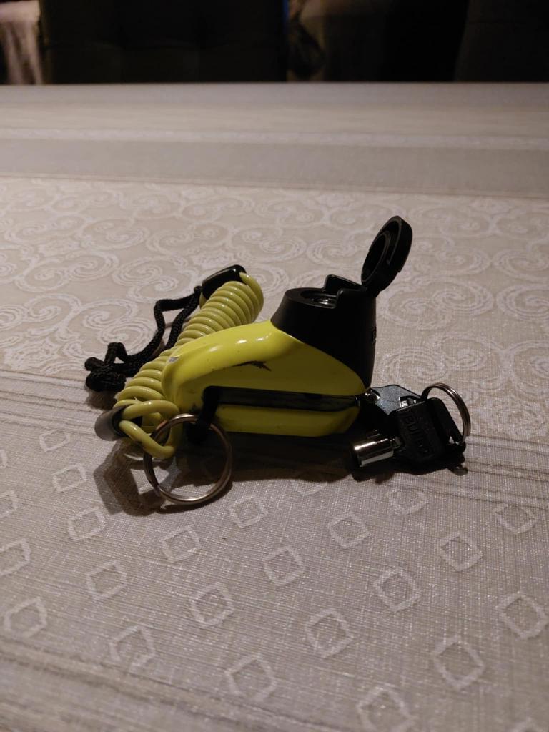 Schyfremslot, Fietsen en Brommers, Fietsaccessoires | Fietssloten, Ophalen, Gebruikt, Overige fietssloten