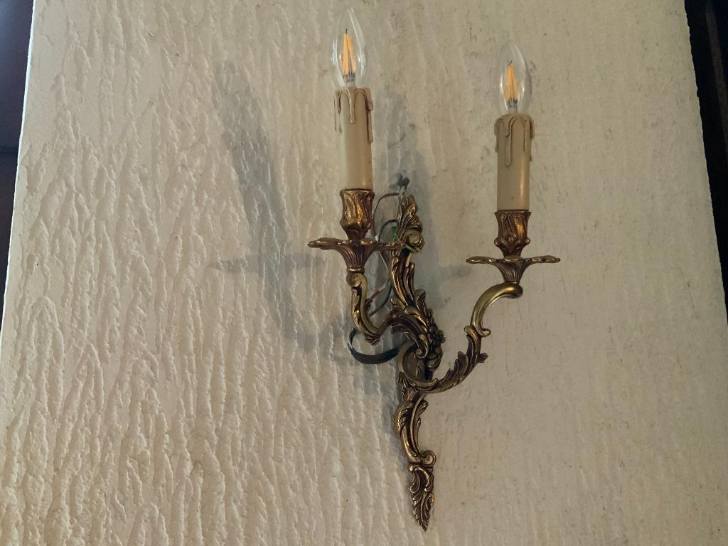 3 appliques en bronze, Enlèvement, Utilisé