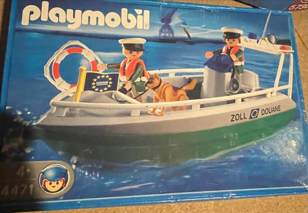 Bateau de police Playmobil, Enlèvement ou Envoi, Comme neuf