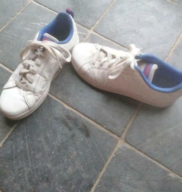 Witte sneaker adidas maat 38 schoenen, Ophalen of Verzenden, Gebruikt