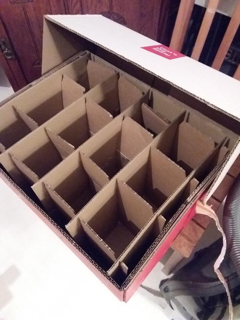 verhuisdoos voor brede glazen, Doe-het-zelf en Bouw, Kratten en Dozen, Ophalen, 40 tot 60 cm, 50 tot 75 cm, 35 tot 50 cm