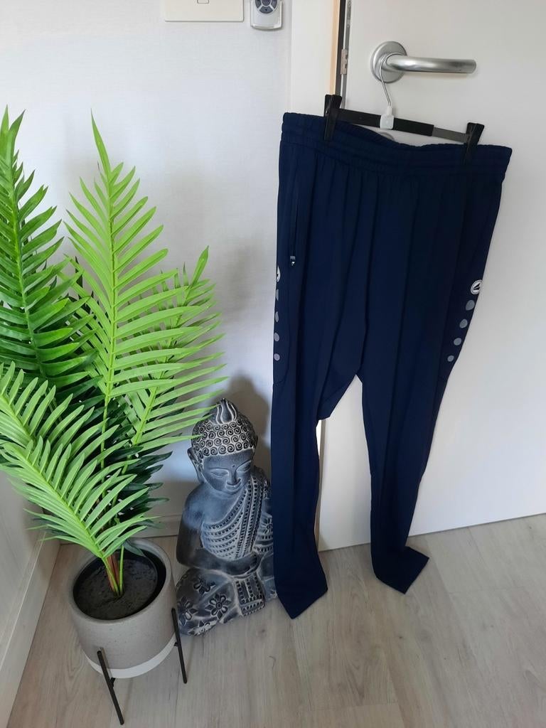 Trainingsbroek blauw JAKO maat M, Ophalen of Verzenden, Zo goed als nieuw