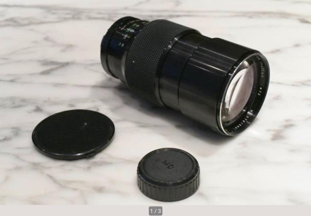 Soligor 200 mm/2,8 pour Minolta MD, Enlèvement ou Envoi, 1980 à nos jours, Lentille ou Lentilles