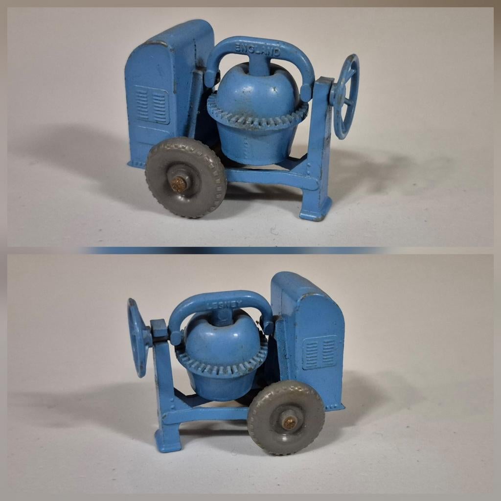 Matchbox lesney 3-A cement mixer (grey wheels), Ophalen of Verzenden, Gebruikt, Overige typen