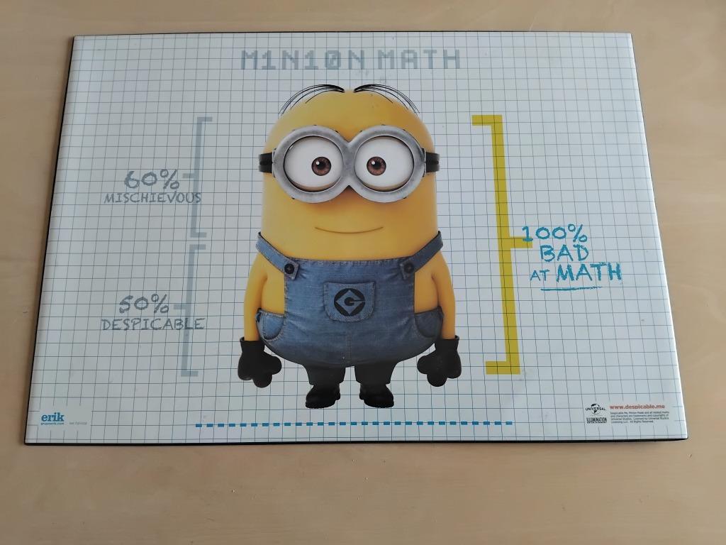 Bureau onderlegger Minions, Ophalen of Verzenden