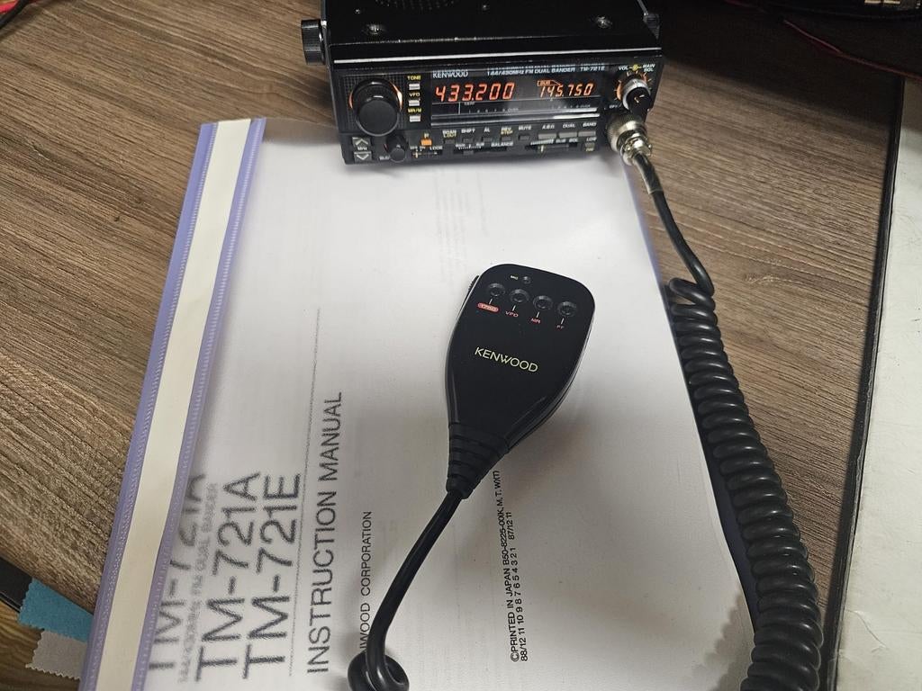 Kenwood tm 721 E, Telecommunicatie, Zenders en Ontvangers, Gebruikt, Zender en Ontvanger, Ophalen of Verzenden