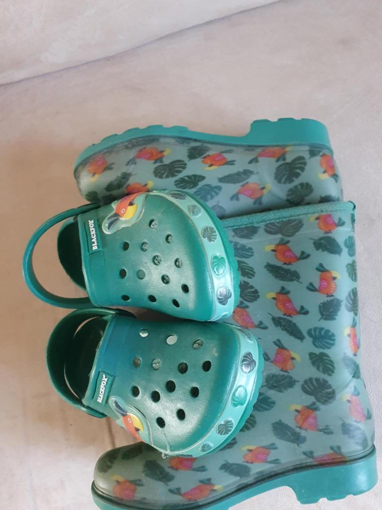 SABOTS  MARQUE  BLACKFOX GENRE CROCK 26-27  BOTTES ASSORTIES, Jongen of Meisje, Ophalen of Verzenden, BLACKFOX, Laarzen