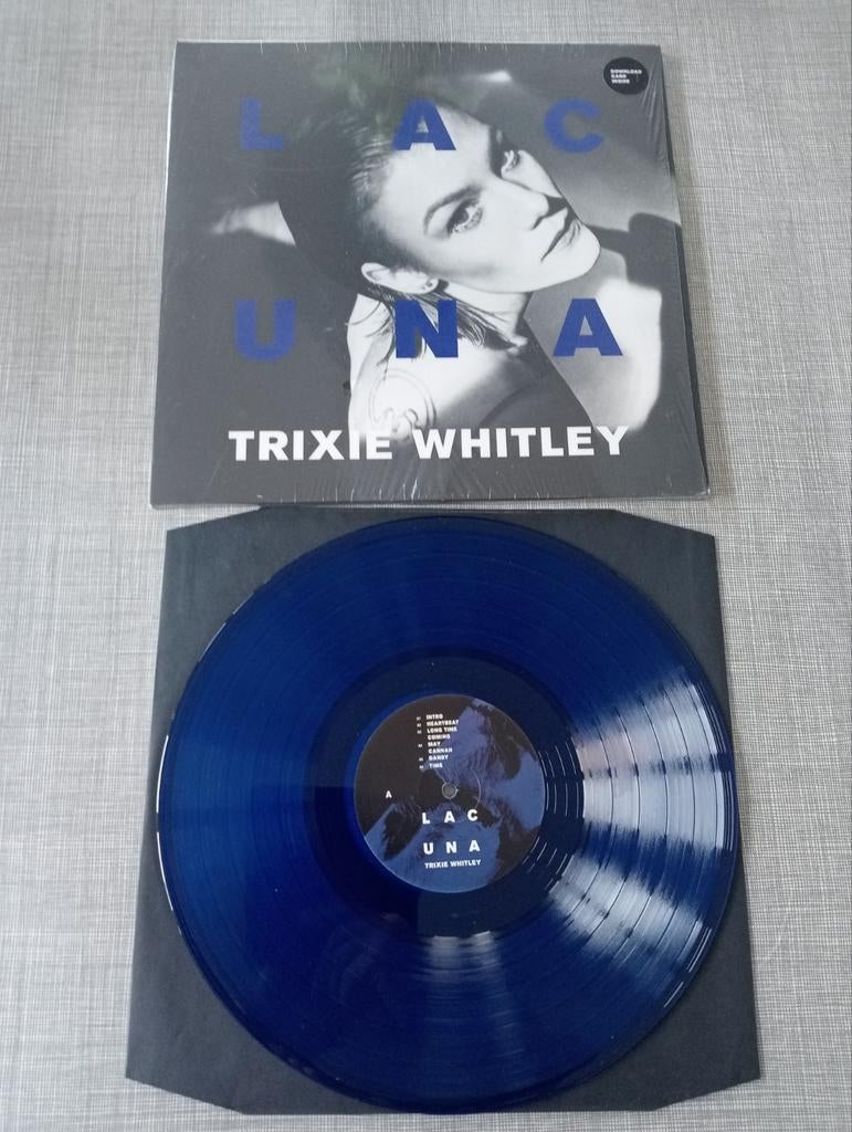 Trixie Whitley LP Lacuna édition limitée vinyle bleu électri, Enlèvement ou Envoi, Comme neuf, 12 pouces, Chanteur-compositeur