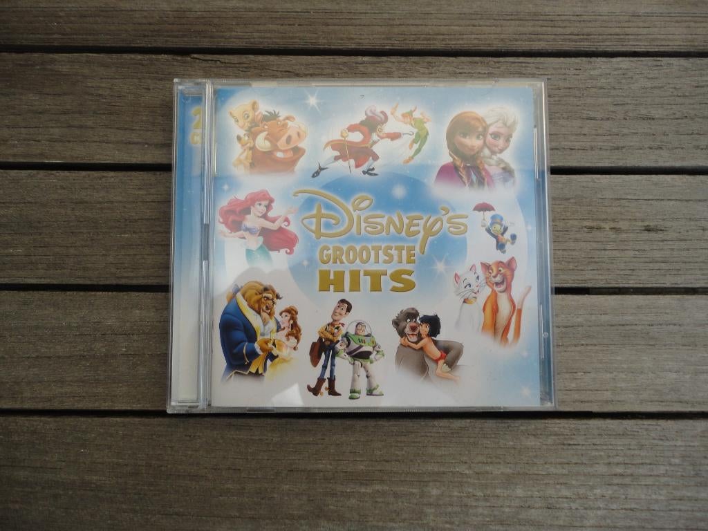 Disney's Grootste Hits (2 cd's), Enlèvement ou Envoi, Comme neuf, Musique, 6 à 9 ans