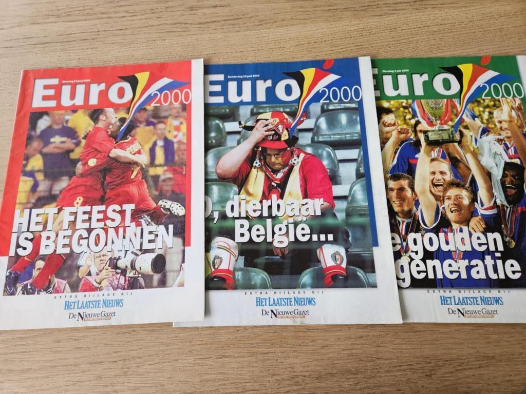 tijdschriften euro 2000 (voetbal) 3 delen, Ophalen of Verzenden, 1980 tot heden, Tijdschrift