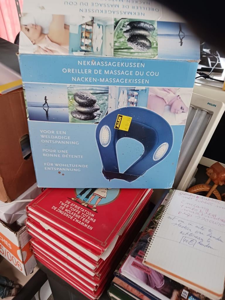 Nekmassage kussen, Ophalen, Zo goed als nieuw