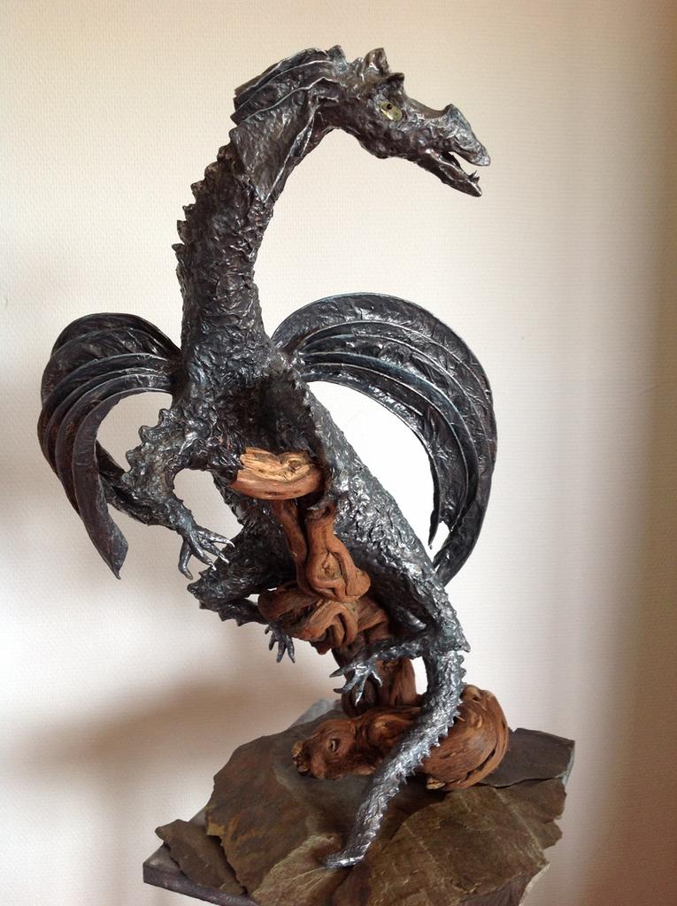 Sculpture Dragon, Enlèvement, Neuf, Figurine