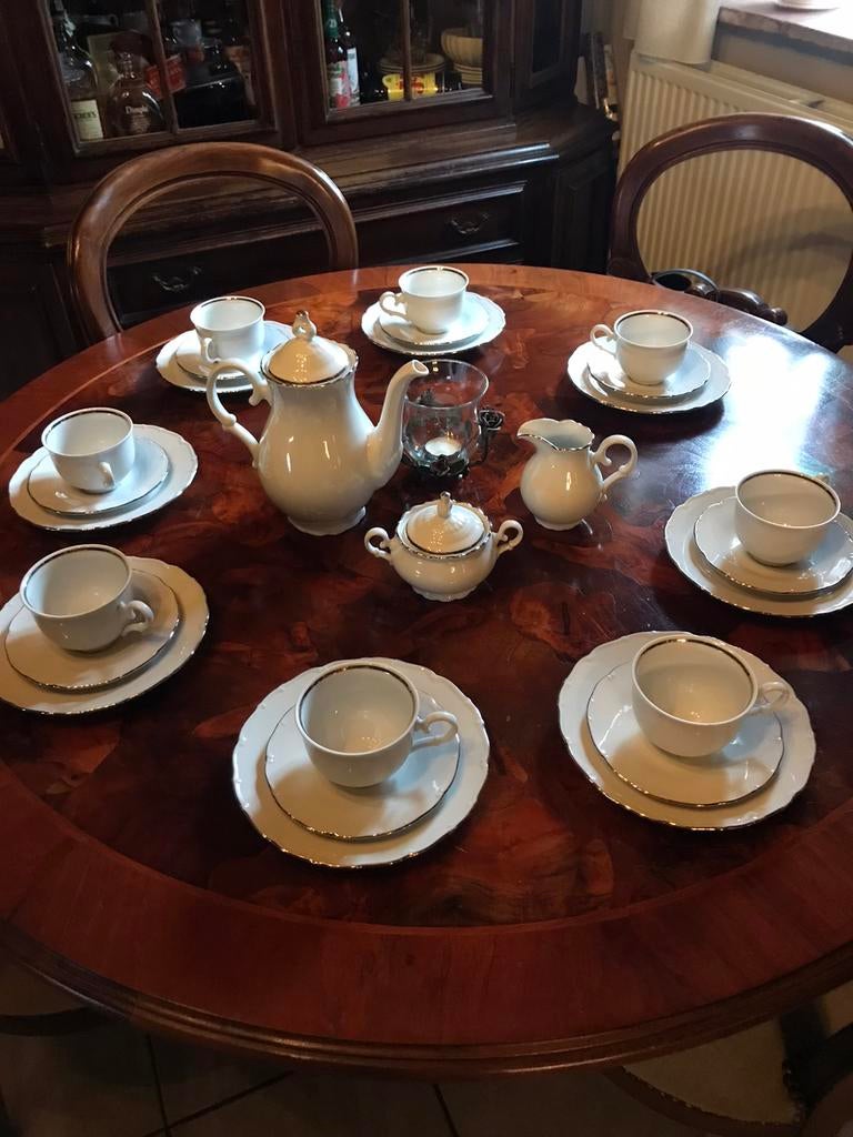 Vintage koffie service voor 8 pers., Enlèvement ou Envoi