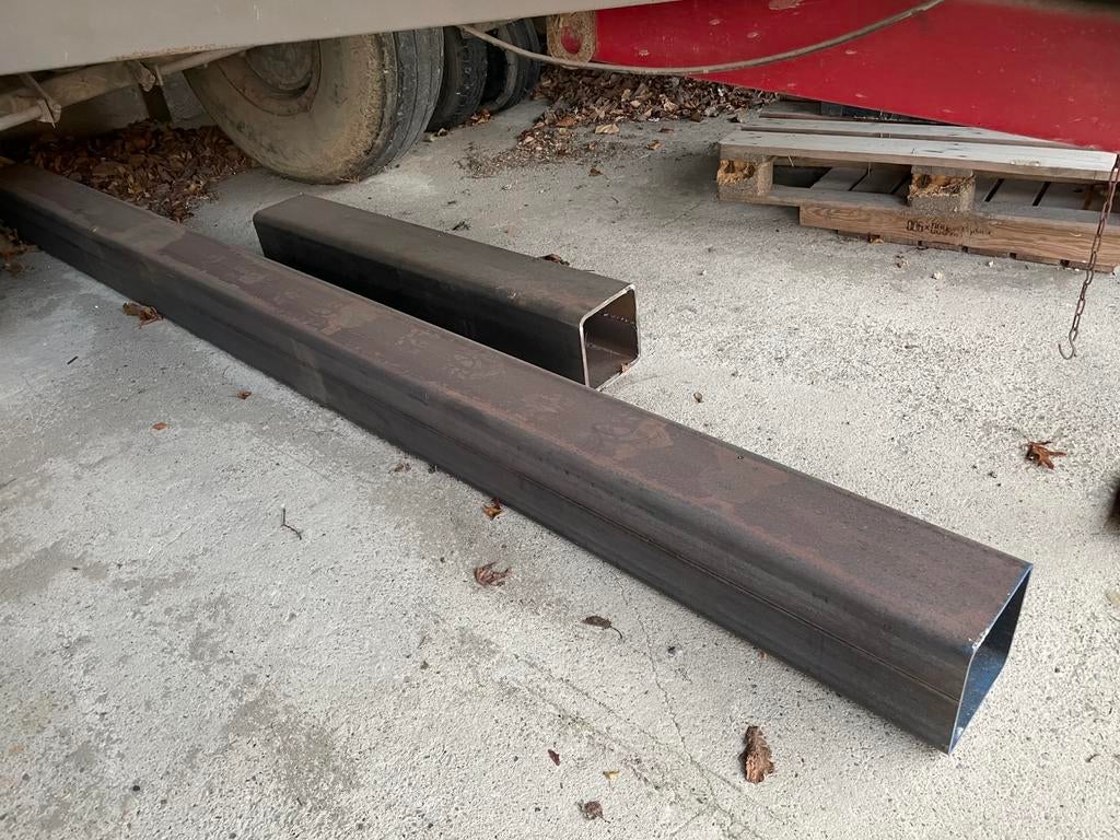 Stalen koker 200x200, Doe-het-zelf en Bouw, Metalen, Ophalen, Nieuw