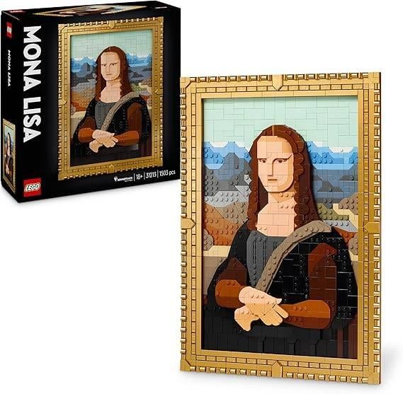 LEGO Art | La Mona Lisa | LIVRAISON GRATUITE, Neuf, -, Ensemble complet, LEGO