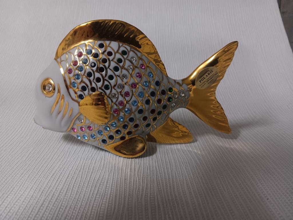 Vis Swarovski Polaris Italy, Ophalen of Verzenden, Gebruikt, Figuurtje