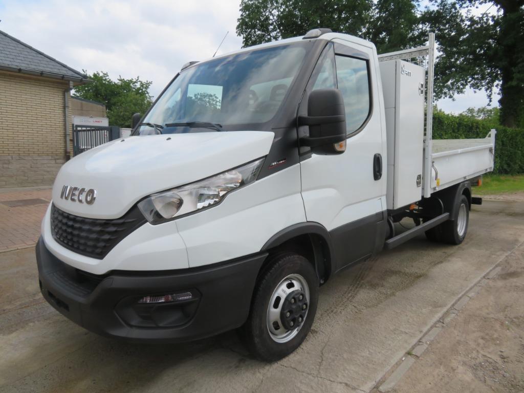 Iveco Daily 35C16 - 3.0 - Kipper - 2021 - €6d, Autos, Camionnettes & Utilitaires, Achat, Euro 6, Entreprise, Boîte manuelle