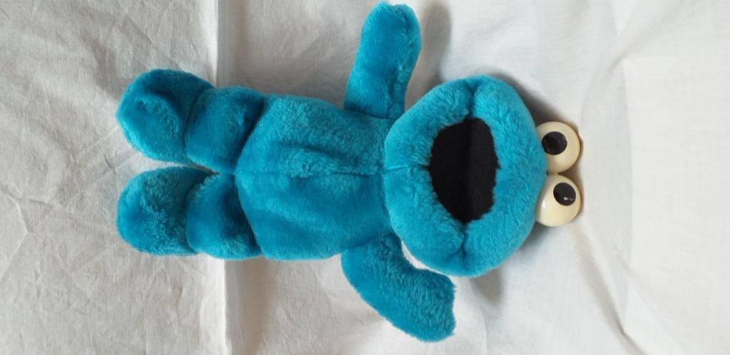Koekjesmonster dekbed blauw, Ophalen of Verzenden