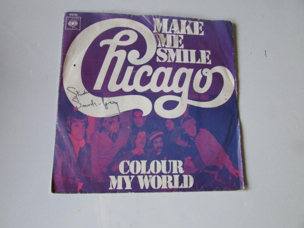 CHICAGO, MAKE THE SMILE, SINGLE, Ophalen of Verzenden, Gebruikt, Pop