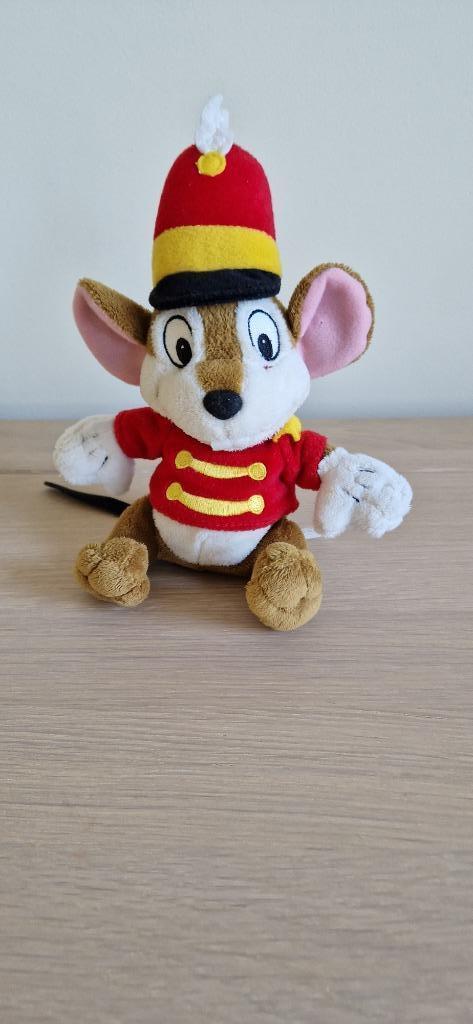 Timothy  ( muis uit Dumbo )     knuffel, Verzamelen, Disney, Ophalen of Verzenden, Bambi of Dumbo, Gebruikt, Knuffel