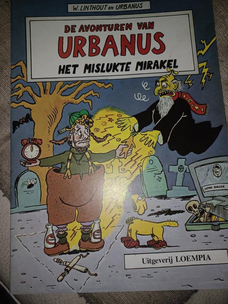 Het mislukte mirakel 1984 De avonturen van Urbanus, Boeken, Stripverhalen, Zo goed als nieuw, Eén stripboek, Ophalen