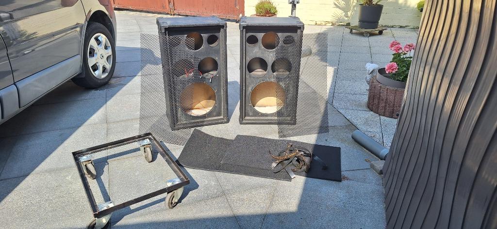 MPaudio topkast, Ophalen, Refurbished, Front, Rear of Stereo speakers