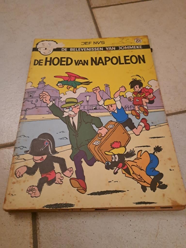De hoed van napoleon jommeke strip, Boeken, Stripverhalen, Eén stripboek, Ophalen of Verzenden, Gelezen, Jef Nys