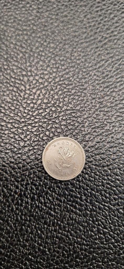 3##     Zimbabwe (Rhodesië) 6 pence 1964, Postzegels en Munten, Munten | Afrika, Ophalen of Verzenden, Zimbabwe