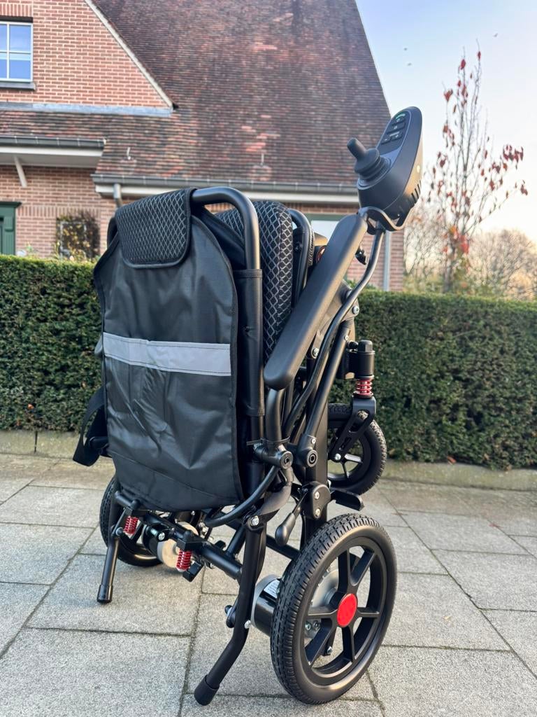Reisstoel Lichtgewicht Elektrische rolstoel plooibaar NIEUW, Diversen, Rolstoelen, Ophalen of Verzenden, Inklapbaar, Nieuw, Elektrische rolstoel