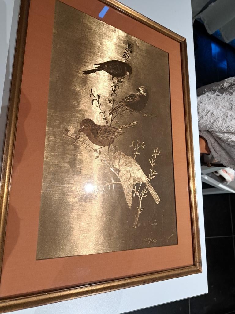 Art en feuille métallique, Enlèvement, Utilisé