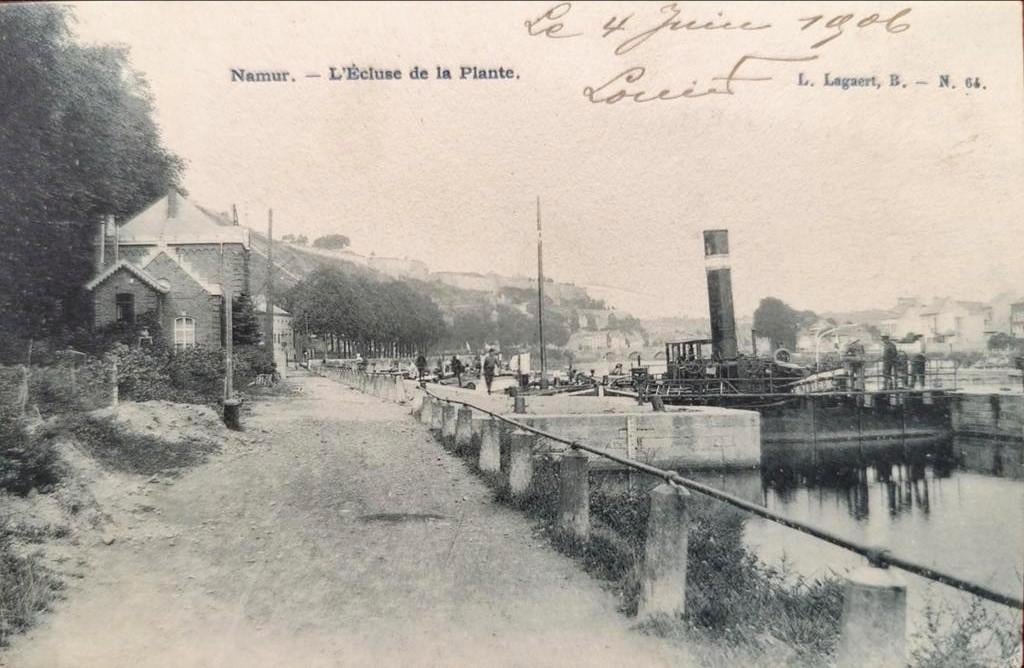 Écluse de La Plante 1906, Enlèvement ou Envoi, Namur