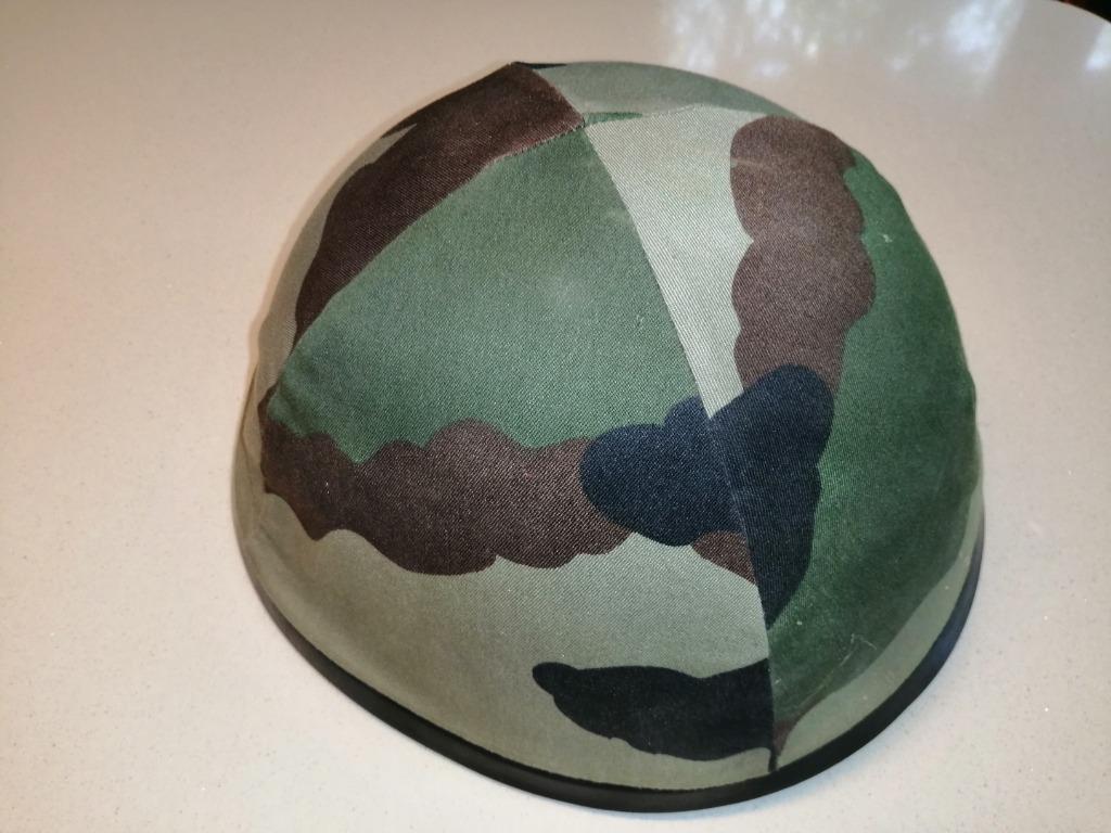ITALIE - CASQUE + COUVRE CASQUE (M), Enlèvement ou Envoi, Armée de terre, Casque ou Béret