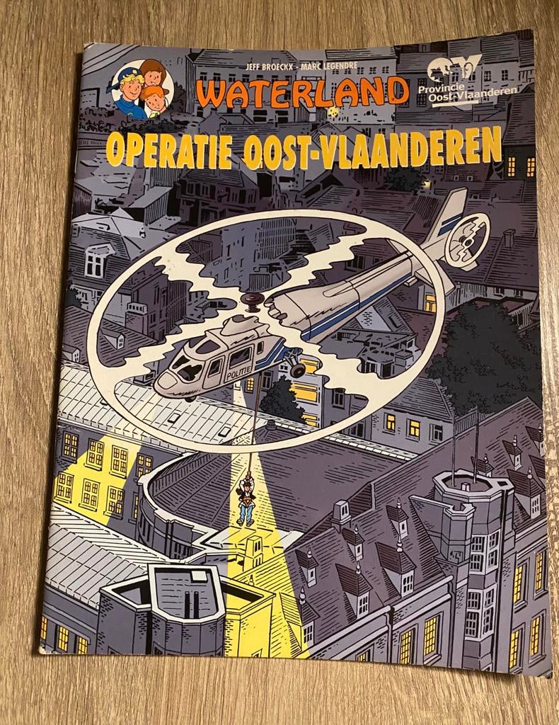 🔥 Waterland:operatie Oost-Vlaanderen -1999 -gebruikte staat, Boeken, Ophalen of Verzenden, Zo goed als nieuw