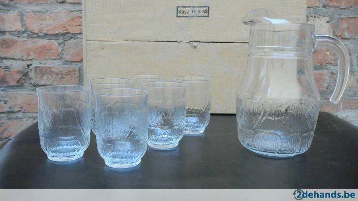 Sangria set, Huis en Inrichting, Ophalen, Gebruikt, Glas of Glazen