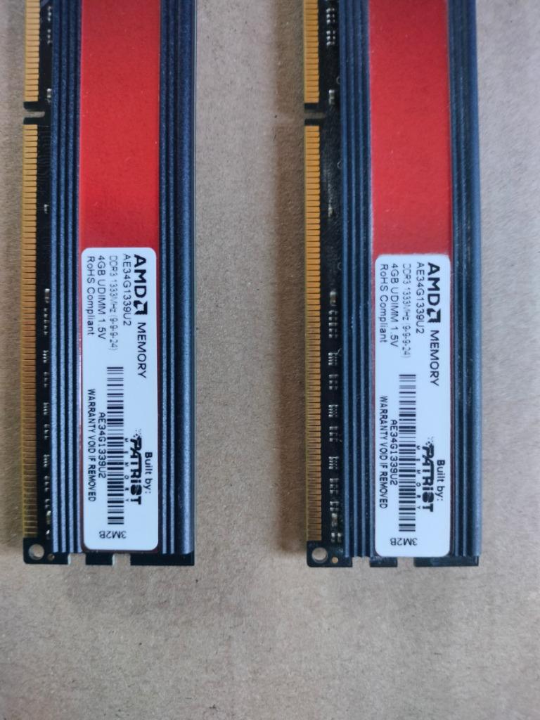 DDR2 Memory 2 x 2 GB EN / OF 1 X 4 GB, Informatique & Logiciels, Enlèvement ou Envoi, Utilisé, Desktop, DDR2