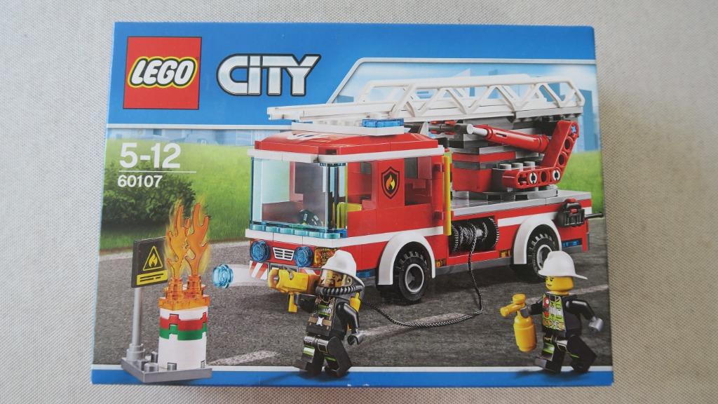 Lego City Brandweer - 60001 & 60107, Kinderen en Baby's, Speelgoed | Duplo en Lego, Ophalen, Nieuw, Complete set, Lego