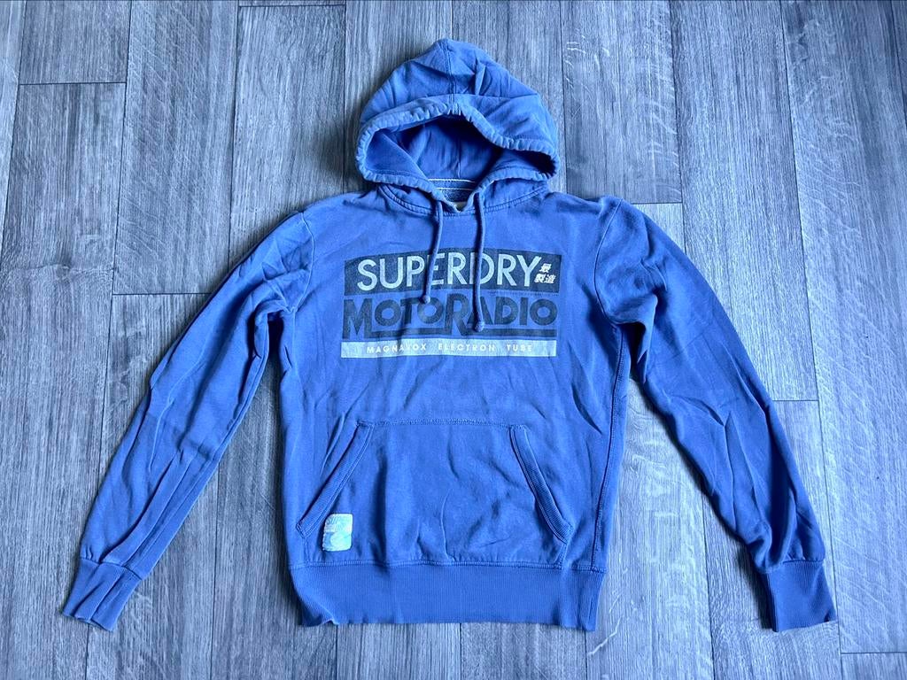 Pull à capuche Superdry, Zo goed als nieuw, Blauw, Superdry
