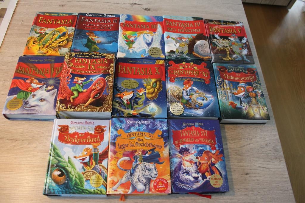 Geronimo Stilton Fantasia Boeken, Boeken, Ophalen of Verzenden, Gelezen, Geronimo Stilton, Fictie algemeen