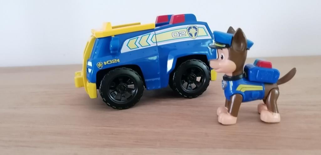Paw patrol Chase met rescue voertuig, Ophalen, Nieuw