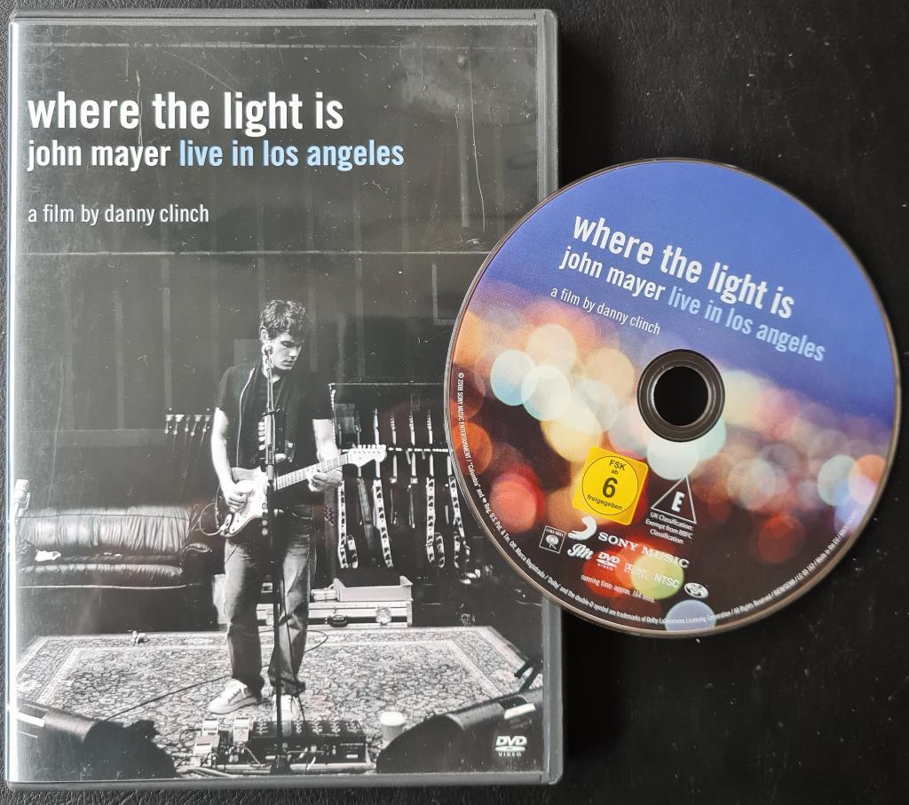JOHN MAYER - Where the light is (Live in L.A.) ( DVD ), Vanaf 16 jaar, Verzenden, Zo goed als nieuw, Muziek en Concerten
