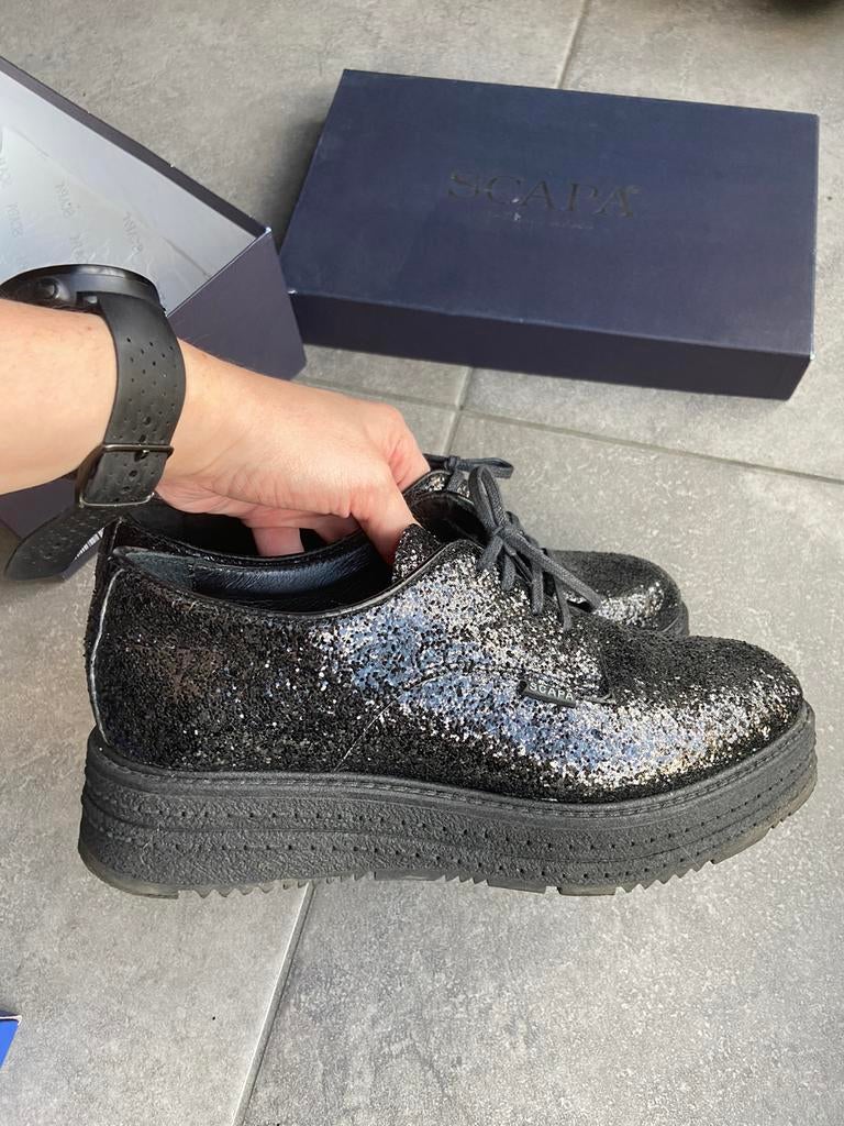 Scapa schoenen 39 (np: 125€), Scapa, Zwart, Dansschoenen, Ophalen of Verzenden