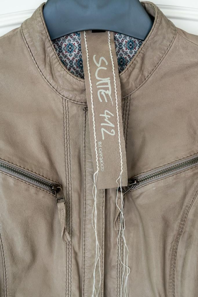 Gilet en cuir, marque Oakwood, NEUF, taille S, Neuf, Autres couleurs, Taille 36 (S), Oakwood