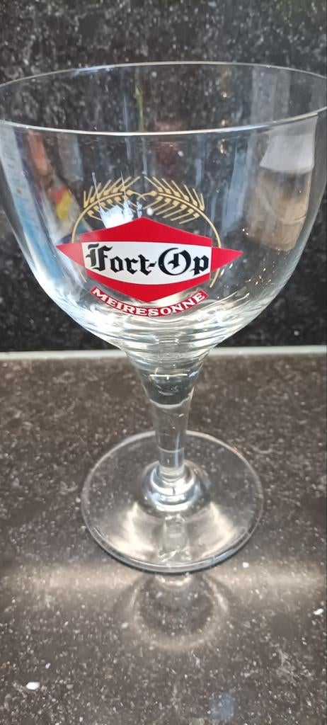 Oud glas nieuwstaat fort op oude br. Meiresonne /lamot, Verzamelen, Ophalen of Verzenden